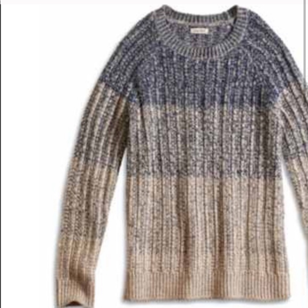 Lucky Brand Ombré Pullover Sweater